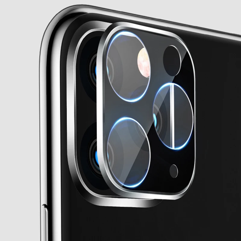 Защитная пленка для экрана iPhone 11 3D с закаленным стеклом Pro Max 2019 Алюминиевый