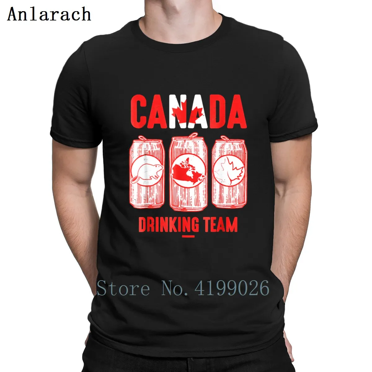 

Canada Drinking Team Canadian Pride T Shirt Crazy Building Cotton Summer Style Vintage Family Knitted Size S-5xl Shirt