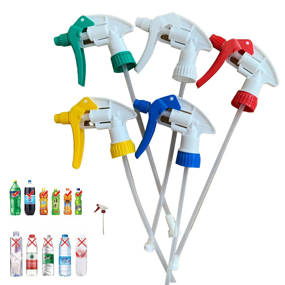 10 сменных триггерных распылительных насадок для общего/химического применения
