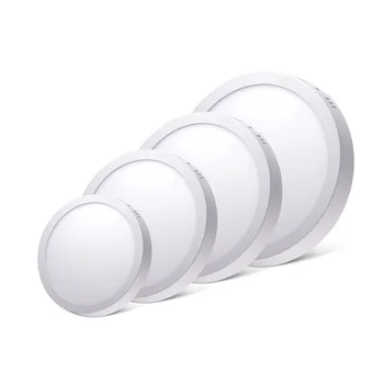 

Panel LED Lights 6W/12W/18W/24W led LED Downlight Round Ceiling Light White 220V Down light lampada led lamp