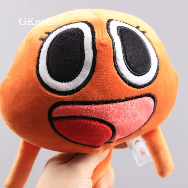 25 см аниме удивительный мир плюшевые игрушки кукла Peluche милый оранжевый Кот Мягкие Животные Игрушки для маленьких детей Рождественский подарок на день рождения