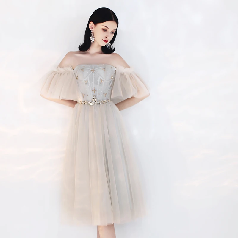 Осеннее Новое поступление, вечерние платья для выпускного вечера vestido de noiva sereia, вечернее сексуальное платье, расшитое бисером