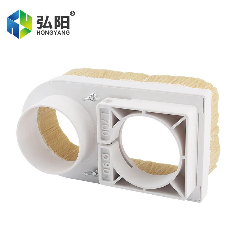Woodworking Dust Removal Cover CNC Milling Woodworking Dust Removal Tool Spindle Dust Collector Collector 75 80 85 90 100mm Removable Dust-Proof Brush