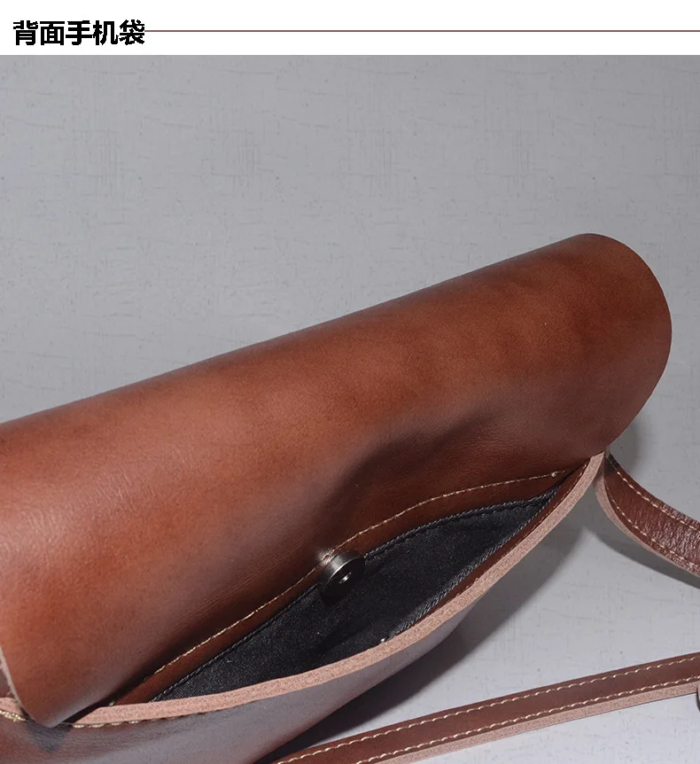 New Leisure Retro Small Square Bag Simple Diagonal Span Bag for Women