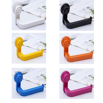 

Punch-free paper towel rack kitchen wall-mounted paper roll holder sucker roll toilet roll
