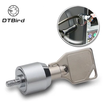 

Newest Computer Cases Screw style Key Lock Desktop Computer Hosting Chassis Lock PC Management Lock Anti-theft Lock
