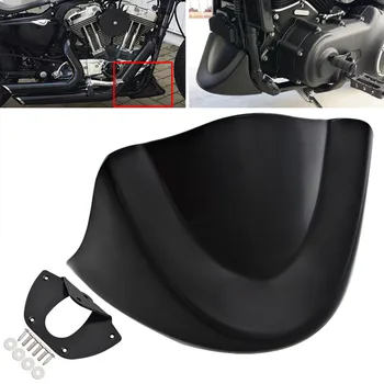 

Matte Black Motorcycle Front Chin Spoiler Air Fairing Cover Mudguard Fairing Fit for Harley Sportster 1200 XL Iron 883 2006-2017