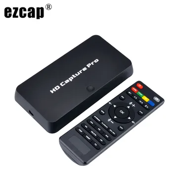 

HD Pro Video Capture Card,HDMI AV Phone PC Game Record Box Can Scheduled recording TV Playback MIC IN Windows OBS Live Streaming