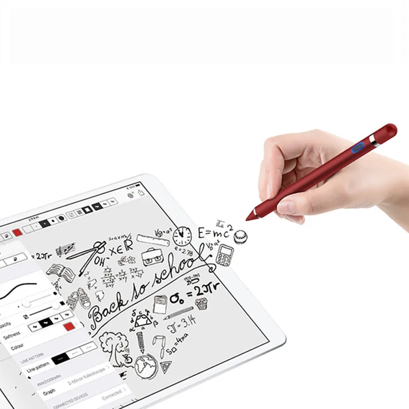 

Active Stylus Touch Pen For Apple iPad Pro 11 12.9 10.5 9.7 mini 5 Air 1 2 Smart Capacity Pencil For iPhone huawei Xiaomi Tablet