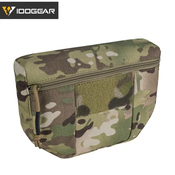 IDOGEAR Tactical Armor Carrier Drop Pouch AVS JPC CPC Pouch Waist Bag EDC Combat  Tactical Waist Pouch  Multi-camo 3520 1