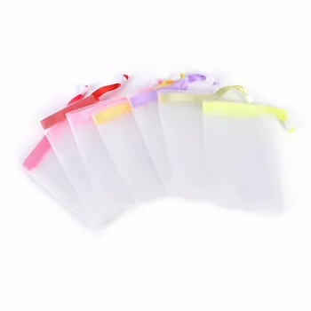 

5Pcs/lot Practical Soap Blister Mesh Soap Net Foaming Net Easy Bubble Mesh Bag Popular Bath & Shower