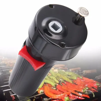 

DC 1.5V Battery Operated Motor Low Noise Barbecue Rotisserie Rotator Grill Bracket Switch Button ABS Picnic Outdoor Fireplace