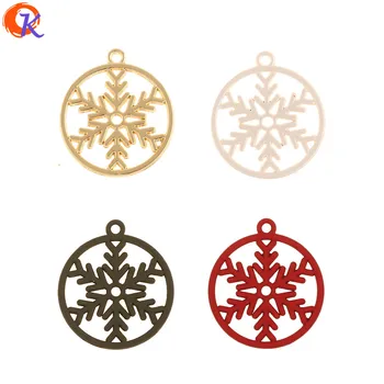 

Cordial Design 100Pcs 22*25MM Jewelry Accessories/Charms/Hand Made/Snowflake Shape/DIY Making/Earring Findings/Christmas Pendant