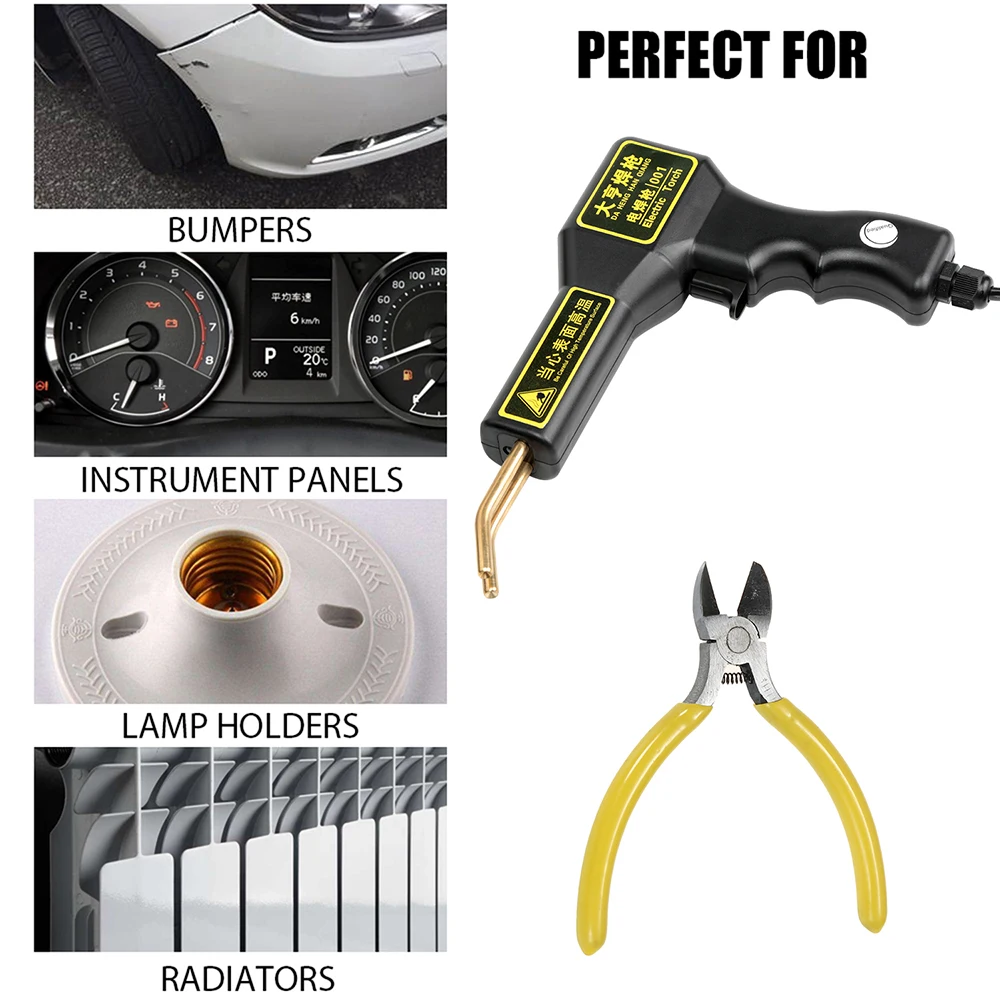 50 Вт горячий степлер пластиковый сварочный аппарат комплект для ремонта