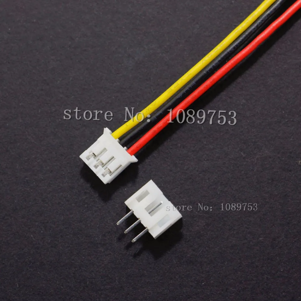 20 Sets PH 2.0mm JST 2/3/4/5/6/7/8/9/10/12P Pin Female Wire Straight Plug L:200mm