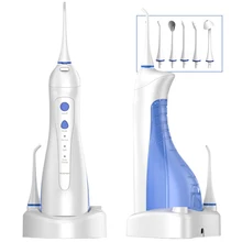 Водный стоматологический Flosser портативный Водонепроницаемый Профессиональный ирригатор для полости рта перезаряжаемый 3 режима для брекетов и отбеливания зубов дома