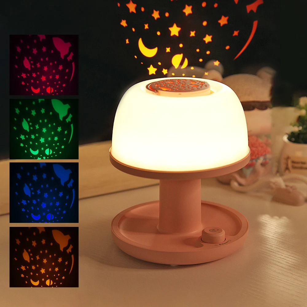 Junejour USB Powered креативный ночной проекционный светильник для домашнего декора