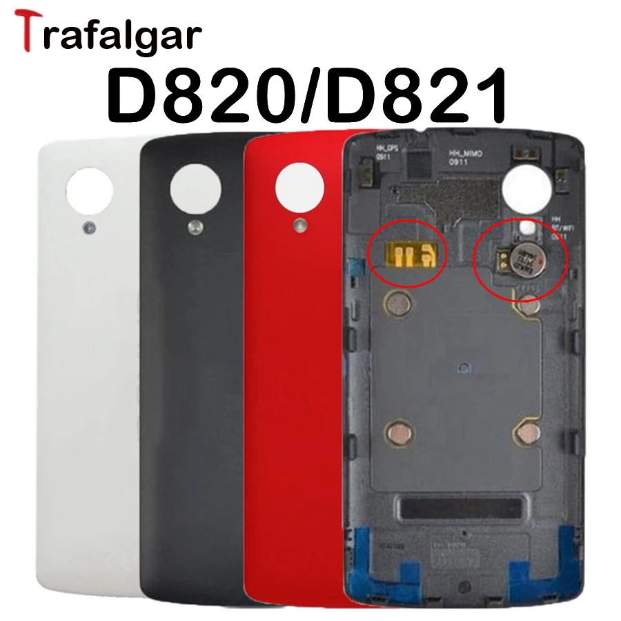 Для LG Google Nexus 5 D820 D821 Крышка батарейного отсека задняя Задняя Дверь Корпус Замена частей для LG Nexus 5 задняя крышка батарейного отсека