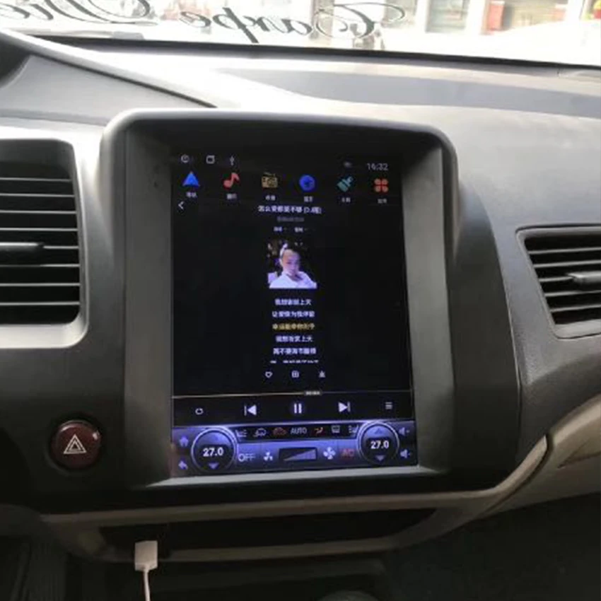 tesla screen for honda civic 2006 2007 2008 2011 car android multimedia player 10 4 inch car radio stereo audio gps navigation buy cheap in an online store with delivery price comparison specifications photos and customer reviews