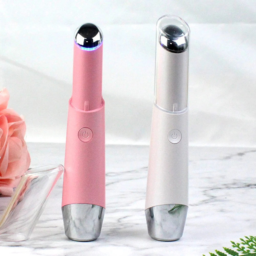 Elétrico Portátil Massagem Olho Caneta Círculo Escuro Anti-envelhecimento Rugas Faciais Remoção Rejuvenescimento Vibração Fino Rosto Beleza 2 Cheap Utensílios de cuidado facial