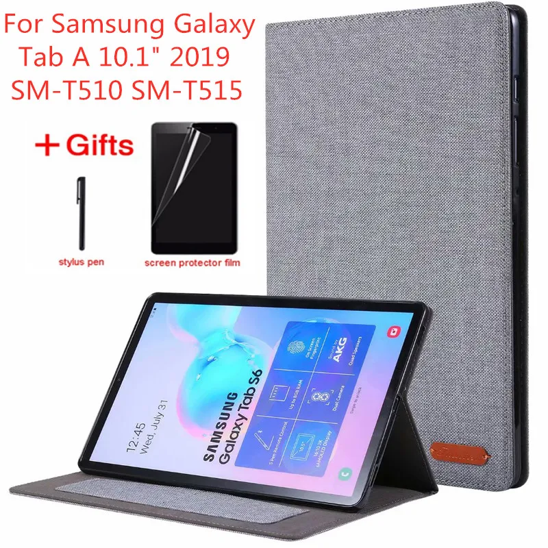 Чехол для Samsung Galaxy Tab A 10 1 дюйма (2019) Роскошный чехол планшета T515 из искусственной