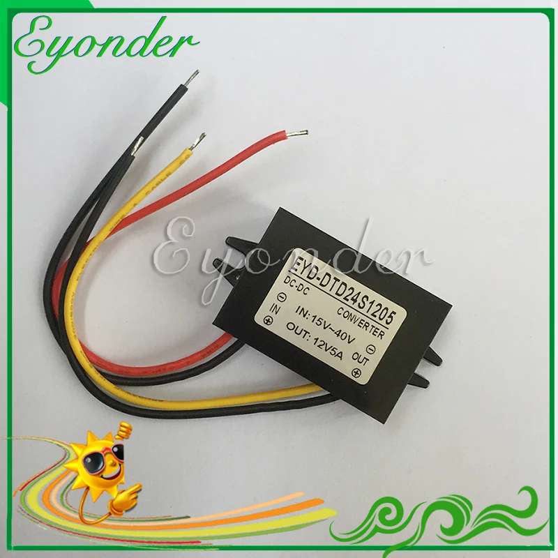 Цена по прейскуранту завода dc преобразователь 30v ~ 60v 36v 48v к 24v 3a 5a 6a 72w 120w 144w