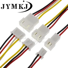 10 шт. JST XH2.54 2/3/4/5/6 Pin шаг 2,54 мм Кабельный разъем XH штекер мужской и женский шнур для зарядки батареи 200 мм Длина 26AWG