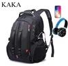 KAKA 17 inch  Laptop Backpack Large Capacity Men Travel Bag Men Backpack bag  Business  Men Shoulder Bag Water Proof  Rucksack 2