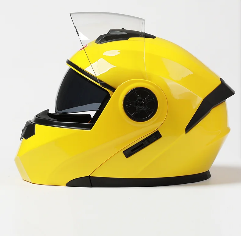 capacete de motocicleta, viseira dupla, item modular, dobrável