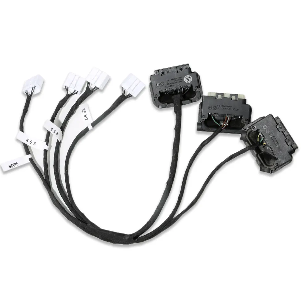 For BMW DME Cloning Cable with Multiple Adapters B38 -N13 -N20 -N52 -N55 -MSV90 Work with VVDI PROG Key Programmer/CGDI/AT200