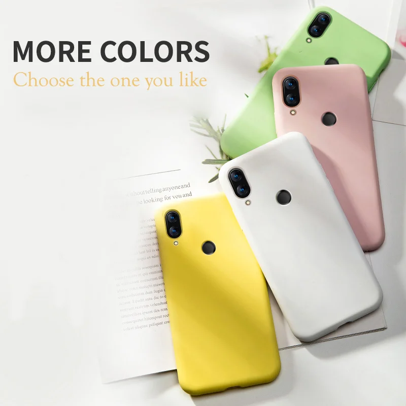 

Liquid Silicone Case For Redmi Note 7 Case Full Cover Microfiber Lining Case For Xiaomi Mi 9 8 A2 Lite Phone Case For Redmi K20