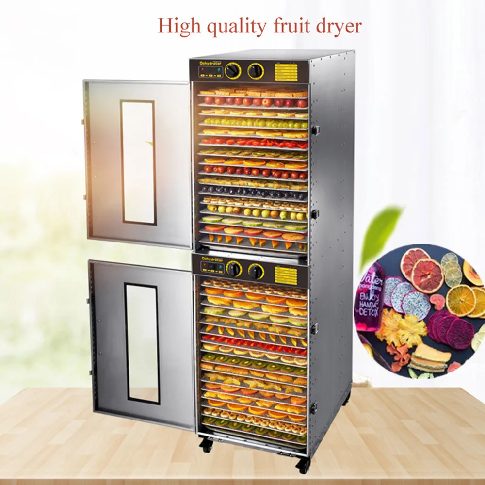 Food Dehydrator Vegetable Fruit Dryer 32 layers Stainless Steel