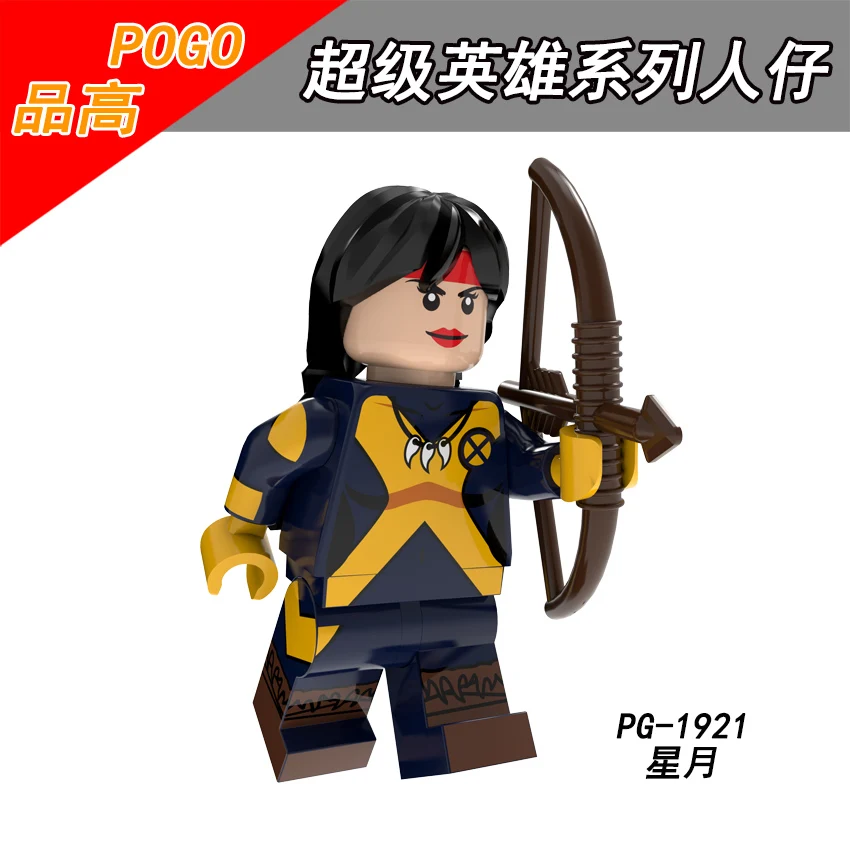 Одна продажа PG1921 Kabuki Cnins super heros строительные блоки детские подарочные игрушки |
