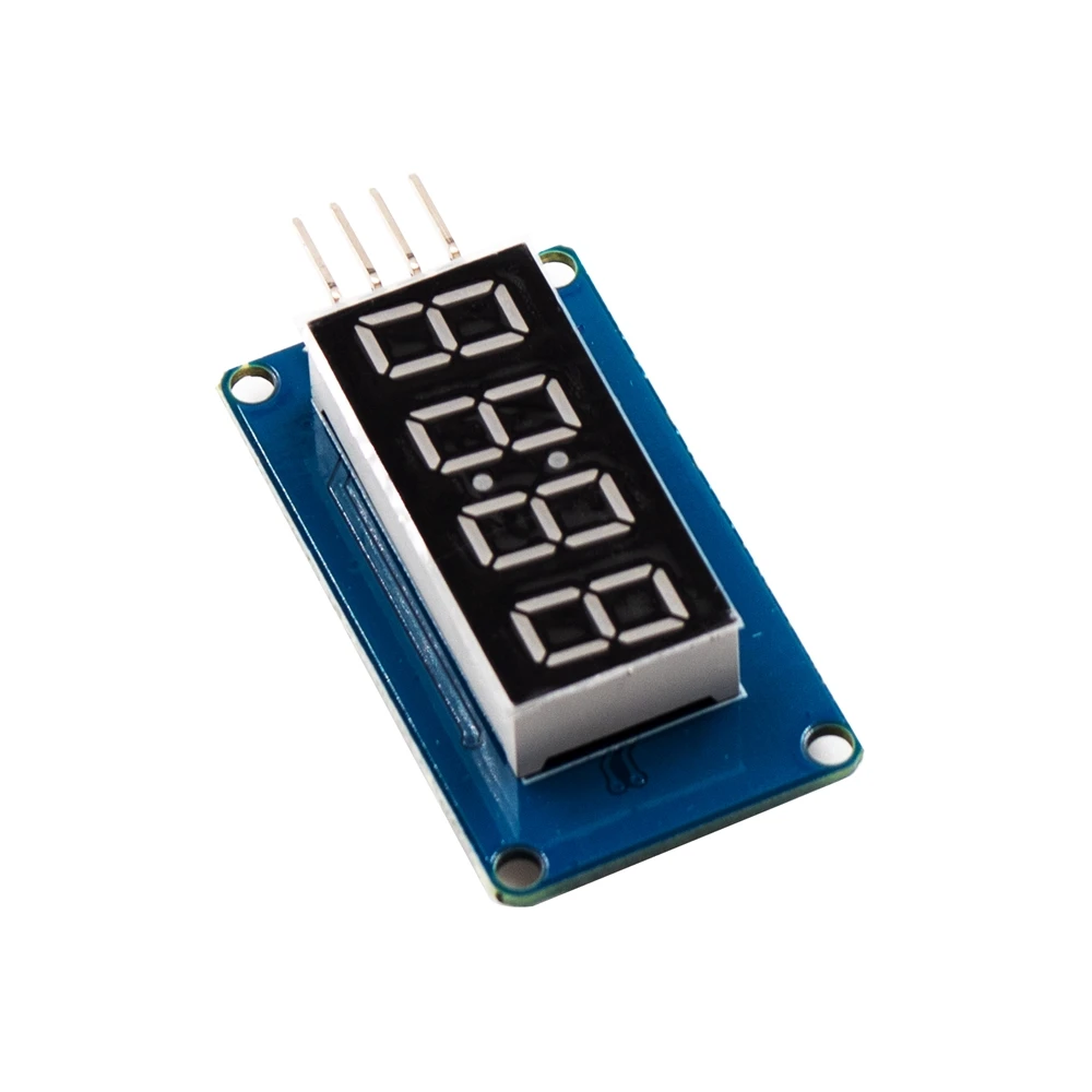 TM1637 светодиодный модуль дисплея для Arduino 7 сегментный 4 бита 0,36 дюймов часы красный анод цифровая трубка четыре последовательных платы драйвера пакет