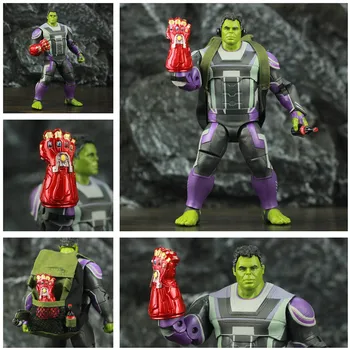 

ZD Toys Avenger 4 Endgame Hulker Quantum Suit 8" 20cm Action Figure Movie Robert Bruce Banner Legends Original Doll Model