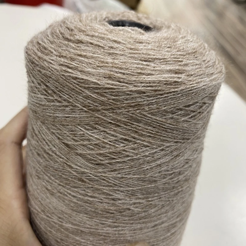 Knitting Yarn Crochet Yarn Wool Yarn Cashmere Yarn 500g Soft Smooth Plush Fine Cashmere Acrylic Yarn for Knitting Baby Skin-friendly Hand Crochet Knit Weave Thin Thread X3369