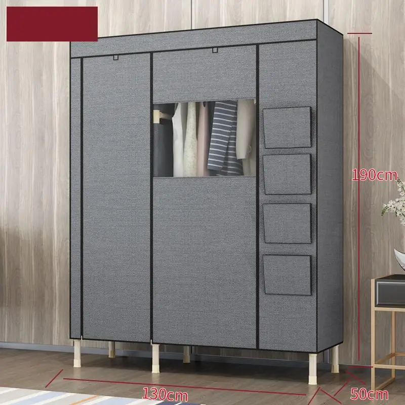 Kleiderschrank Ropero Armario Penderie Mobile Per La Casa Meble шкаф Guarda Roupa Mueble De Dormitorio шкаф - Color: Version A