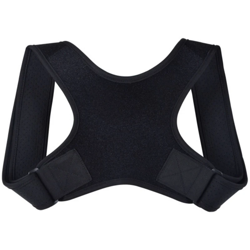 Adjustable Back Posture Corrector Clavicle Spine Back Shoulder Lumbar Brace Support Belt Posture Correction Prevents Slouching