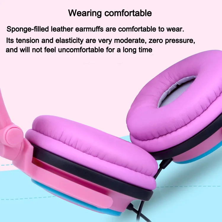 New Cat ear bluetooth headphone Glowing LED light Handsfree bluetooth headset foldable gaming headphones for kids Gift