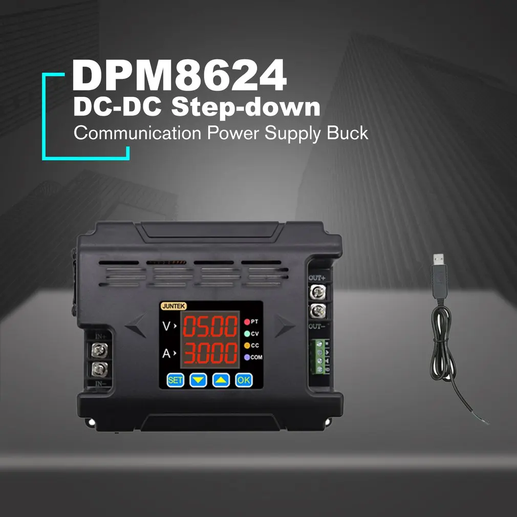 

DPM8624 Communication Power Supply Buck Voltage Remote Digital Control Constant Voltage Current DC-DC Step-down 60V 8A