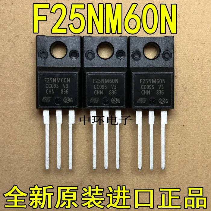 10 шт./лот F25NM60N P25NM60 25N60 TO-220F