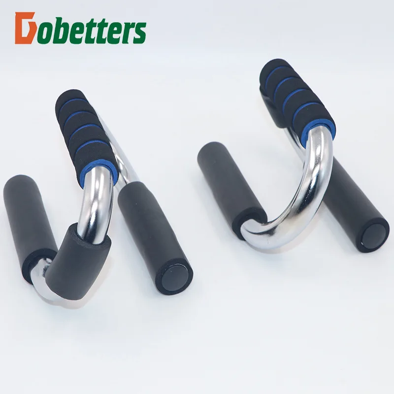 Electroplated Push-Ups Holder Building up Arm Muscles Push-Ups Household Fitness S-Shaped Push-up Frame Double Color ABS Push-Up