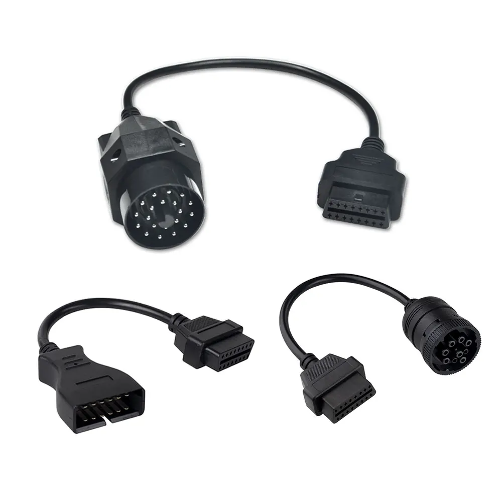 Удлинительные кабели OBD для bmw 20 pin к OBD2 16pin гнездовой разъем gm 12 Pin Deutsch J1939 9