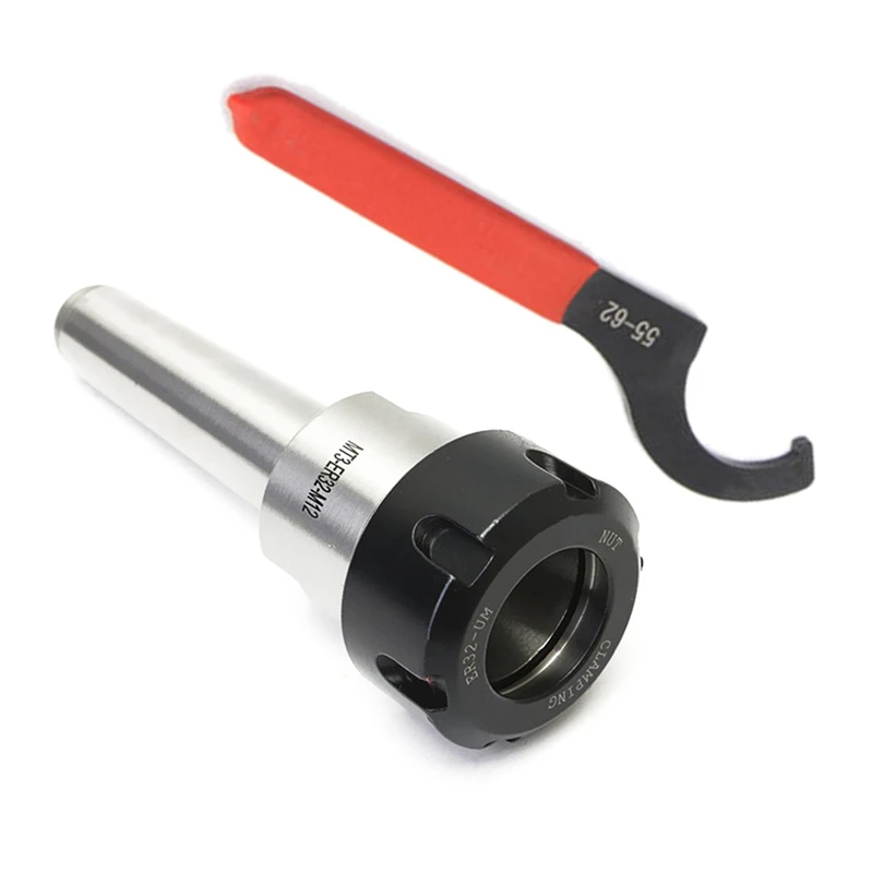 Best MT3-ER32 M12x1.75 With ER32 Wrench ER32 Collet Chuck With Morse Taper Spanner Tool For Drilling Milling Machine
