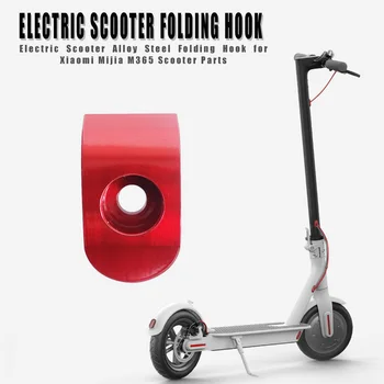 

Electric Scooter Alloy Steel Folding Hook Pothook for Xiaomi Mijia M365 Scooter Parts Accessories Red