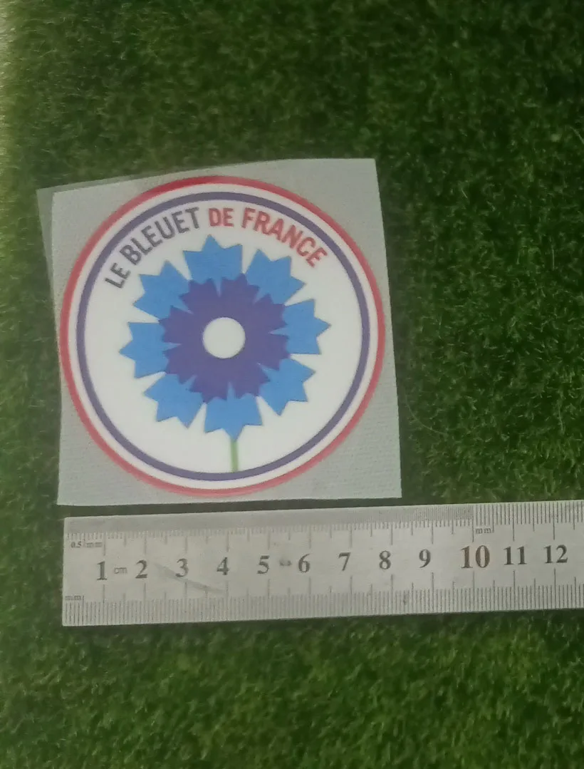 Le Bleuet De France 5 Pcs One lot Ligue 1 Le Bleuet De France Patch Print Soccer badge - Цвет: Le Bleuet De France