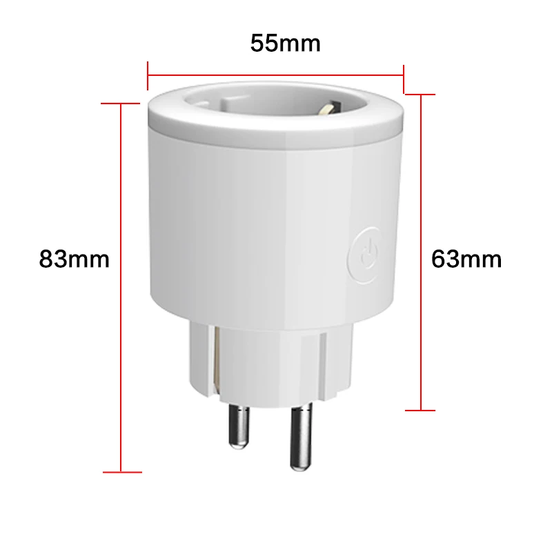 Wifi Smart Plug UK/US/EU/AU/JP умная розетка с индикатором RGB работает с Alexa Google Home дистанционное управление голосовым управлением
