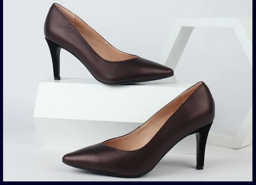 SOPHITINA/Элегантные дизайнерские туфли-лодочки; пикантные туфли с острым носком из высококачественной натуральной кожи; женские туфли-лодочки ручной работы на тонком каблуке; X27