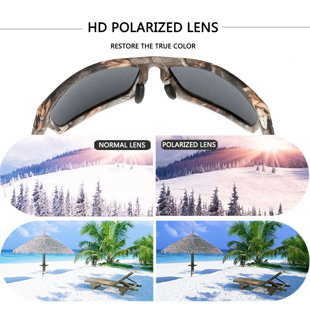 Поляризованные солнцезащитные очки POLARSNOW TR90 + резиновые высшего качества 2020