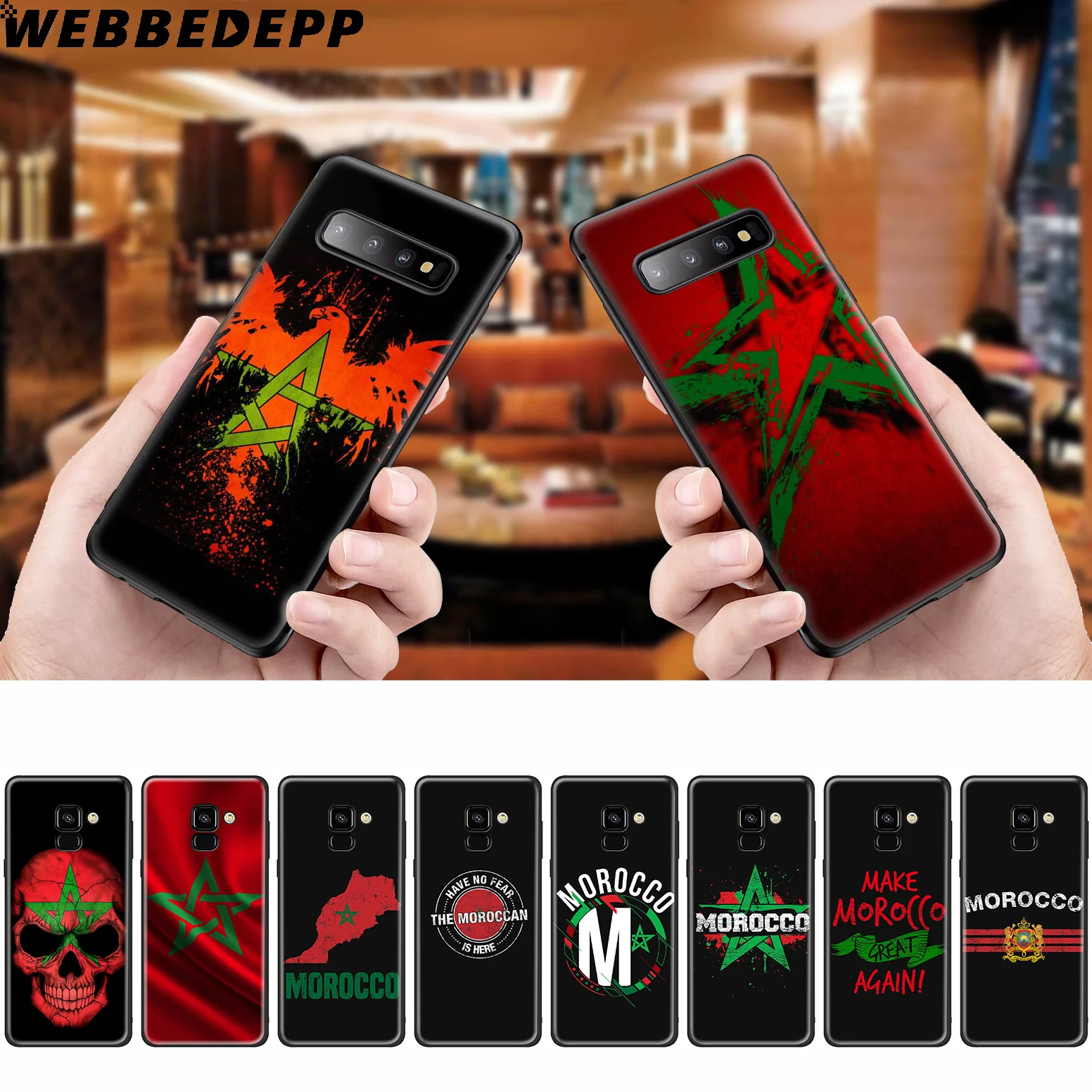 Флаг Марокко мягкий чехол для samsung Galaxy A50s A40s A30s A20s A10s телефона ТПУ | Мобильные